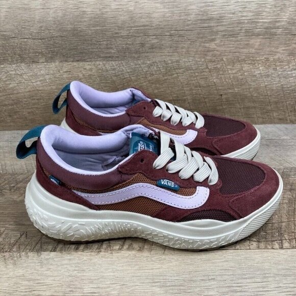 VANS UltraRange NEO VR3 Dark Red Multi Sneakers Shoes Mens 4 Women 5.5 NEW - Picture 2 of 9